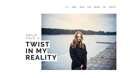 Music website templates  | Wix.com