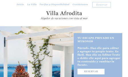 Plantillas para sitios de hotel  | Wix.com